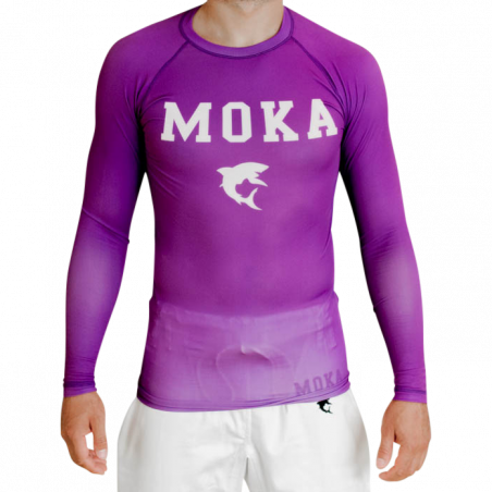 Moka Rash Guard Purple