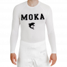 Moka Rash Guard White