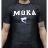 Short Sleeve Rashguard - Moka Original - Black