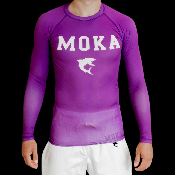 Moka Rash Guard Purple