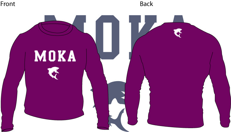 Moka Rash Guard Purple