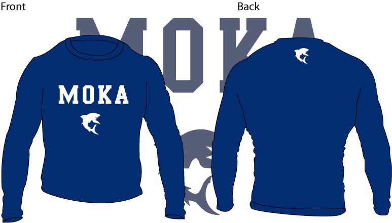 Moka Rash Guard Blue