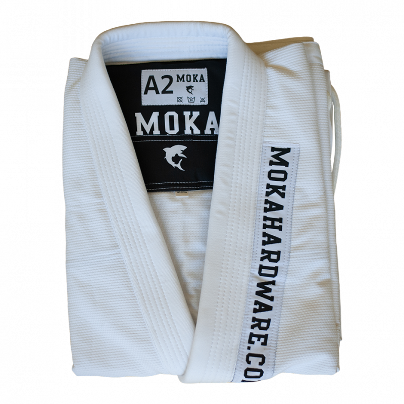 BJJ Gi - Moka Original - Hvid